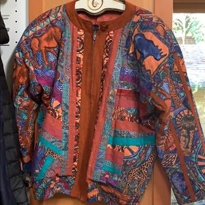 Handmade with fine detail warm jacket